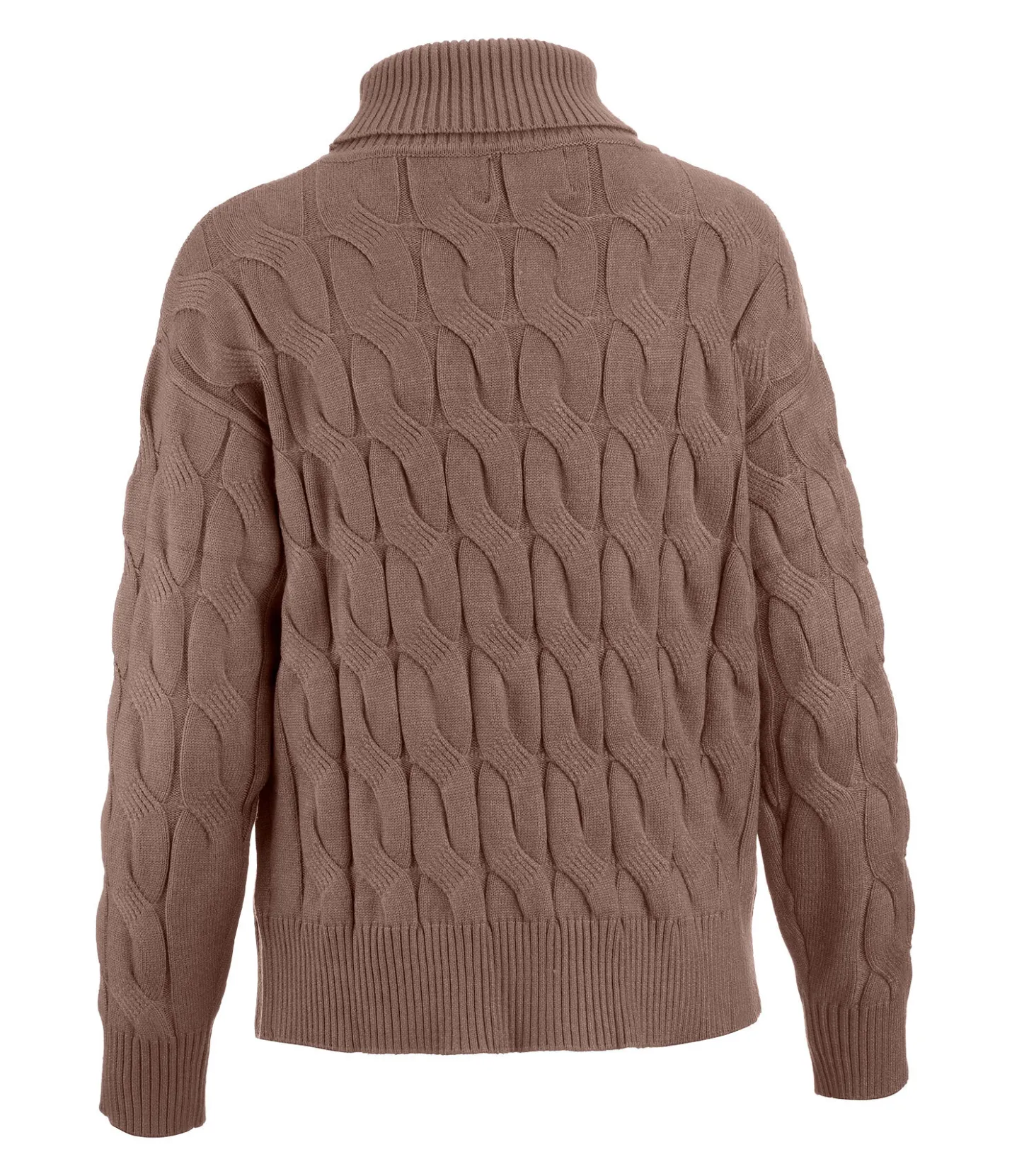 Felix Bühler Pull-over à col roulé Lea cannelle Hot