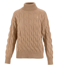 Felix Bühler Pull-over à col roulé Lea latte macchiato Outlet