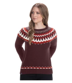 FENGUR Pull-over Tryggur rouge foncé New