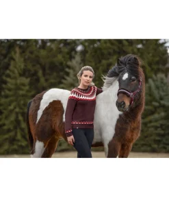 FENGUR Pull-over Tryggur rouge foncé New