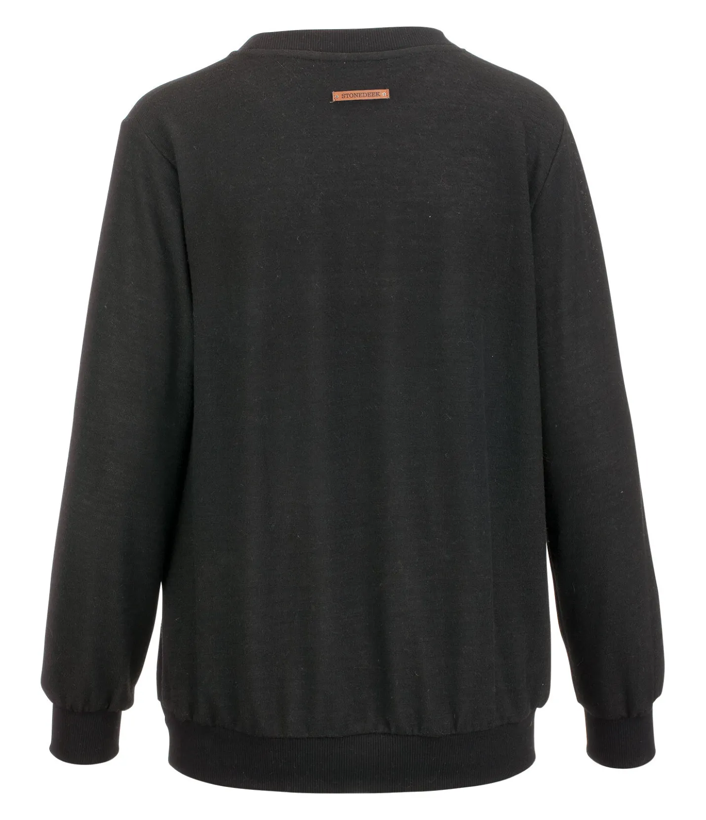 STONEDEEK Pull-over en maille Ellen noir Clearance