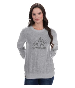 STONEDEEK Pull-over en maille Ellen gris clair Clearance