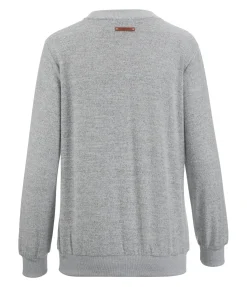 STONEDEEK Pull-over en maille Ellen gris clair Clearance