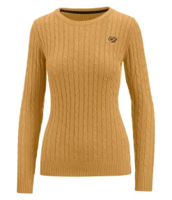 Felix Bühler Pull-over en maille Ella mangue dorée Clearance