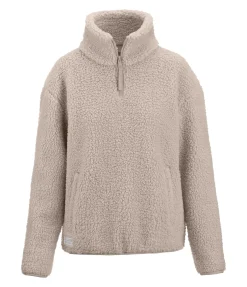 Felix Bühler Pull-over en polaire Tara champagne Clearance