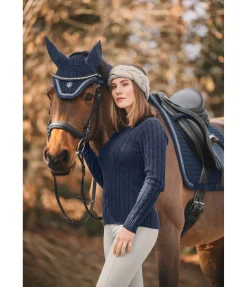 Felix Bühler Pull-over en tricot Neele navy classique Sale