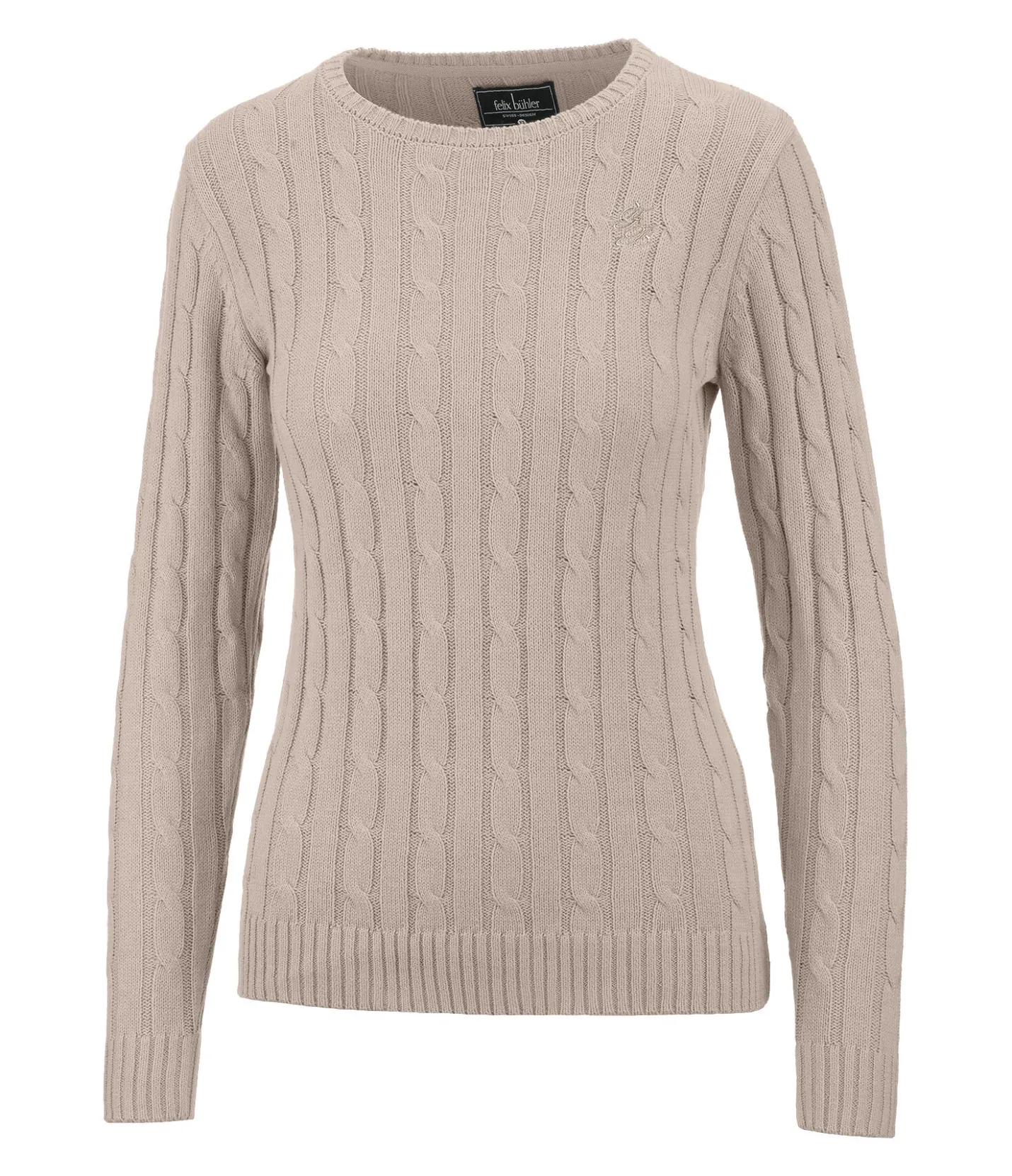 Felix Bühler Pull-over en tricot Neele champagne Sale