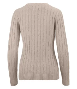 Felix Bühler Pull-over en tricot Neele champagne Sale