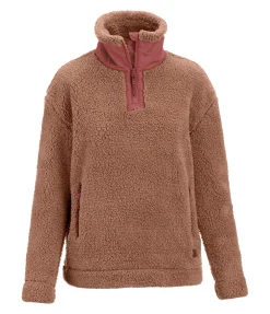 TWIN OAKS Pull-over polaire Montana gingembre confit Clearance