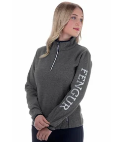 FENGUR Pull-over technique Elín noir New