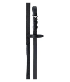 CLARIDGE HOUSE Rênes en cuir Anti-Slip noir Discount