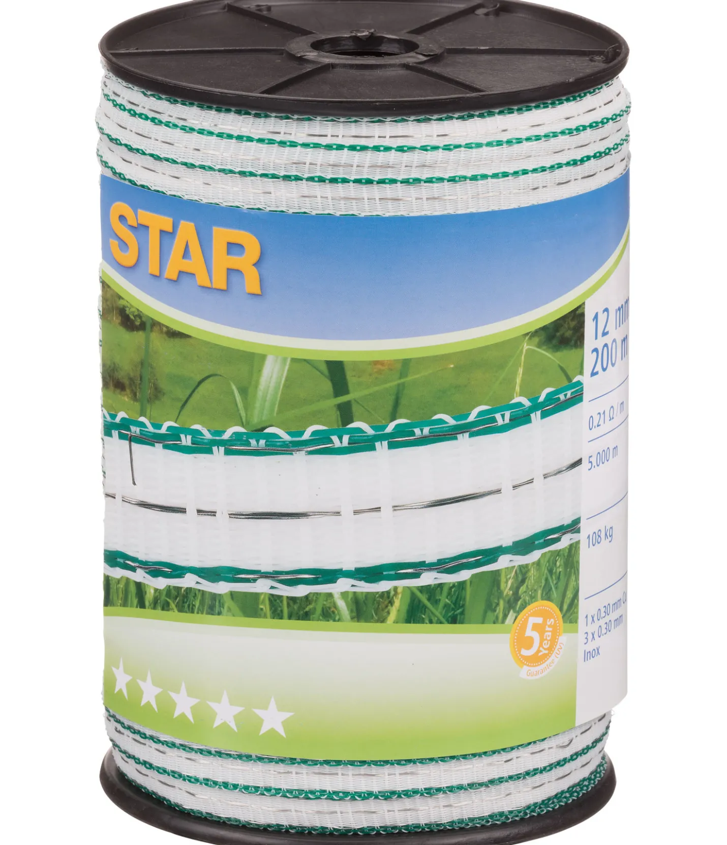 Kramer Ruban large Star Class DeLuxe, 200 m / 12 mm Hot