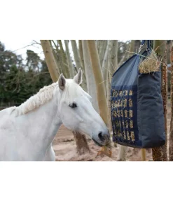 SHOWMASTER Sac à foin Feeder II navy Clearance