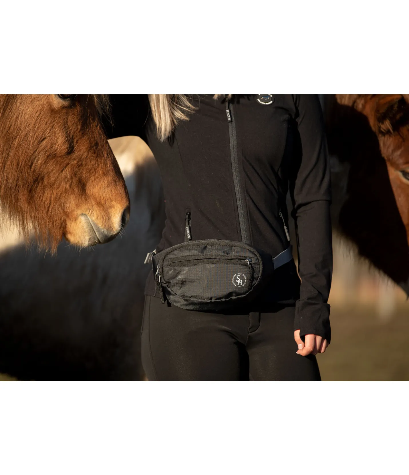 SHOWMASTER Sac banane Sport Hip II noir Sale