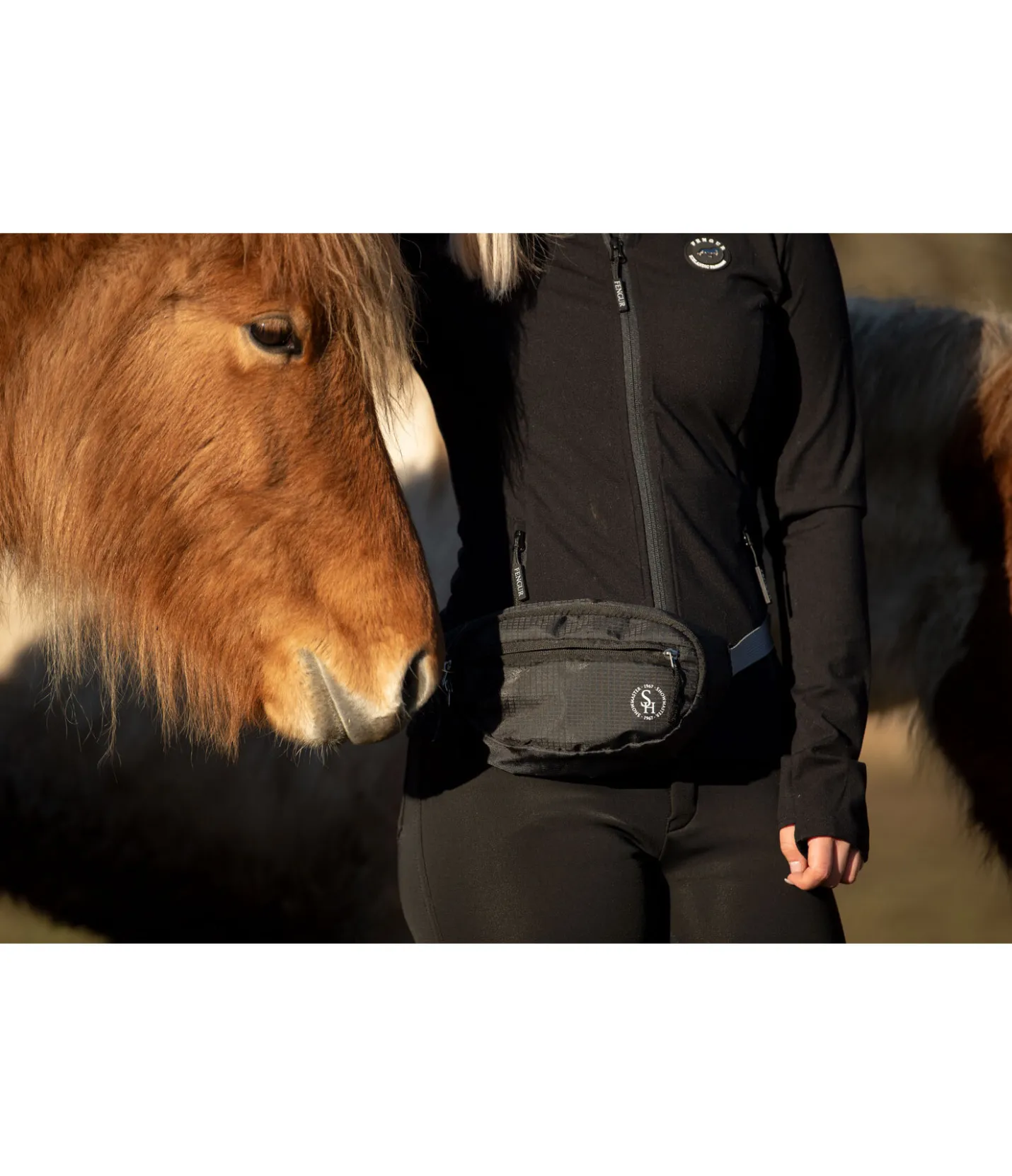 SHOWMASTER Sac banane Sport Hip II noir Sale