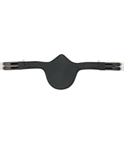 CLARIDGE HOUSE Sangle bavette en cuir Derby noir Sale