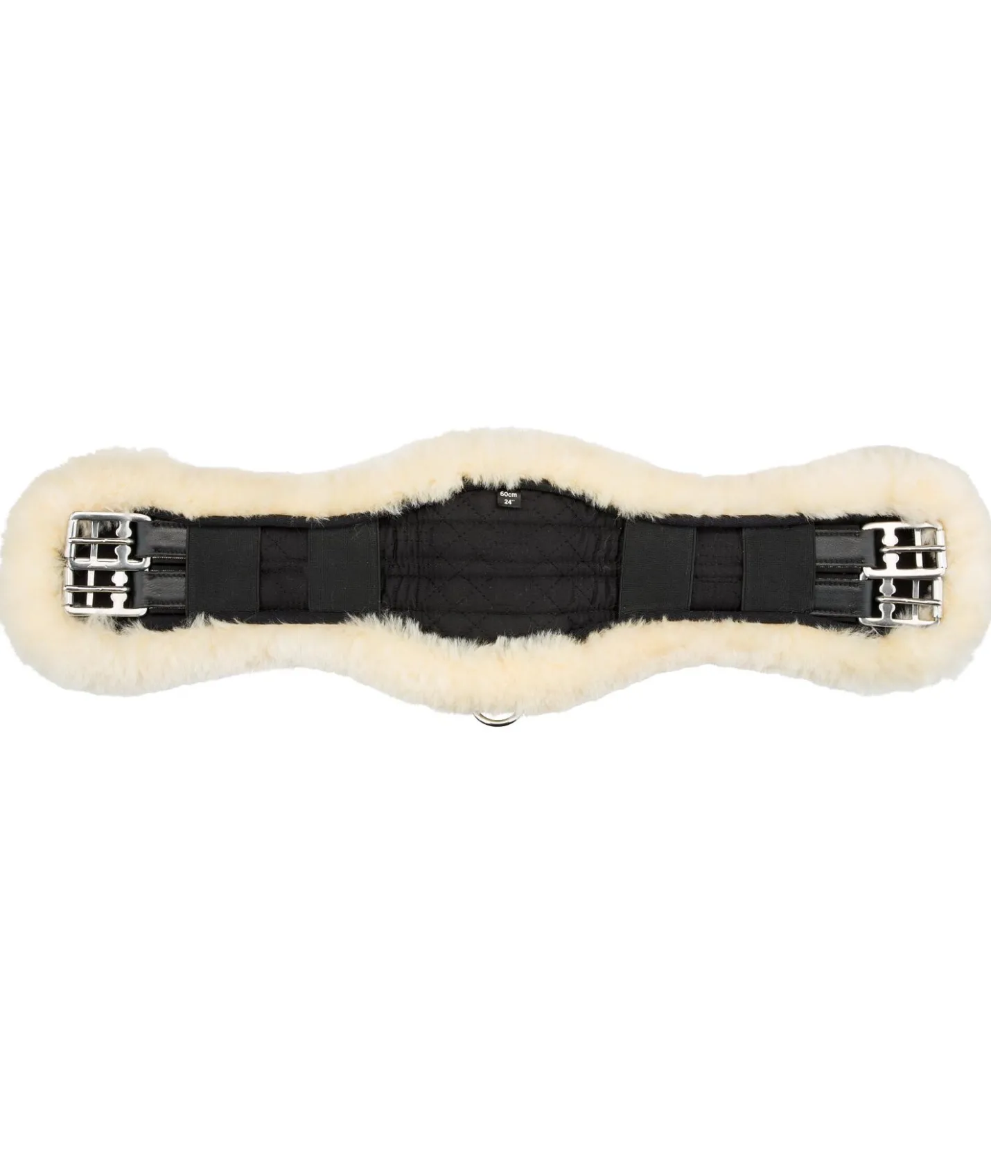 Felix Bühler Sangle courte en véritable fourrure d'agneau Perfect Shape nature Best