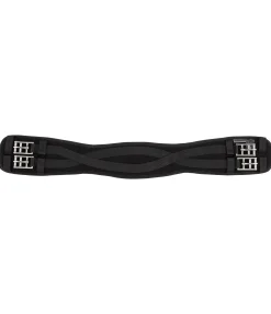 SHOWMASTER Sangle de dressage Airmesh noir/noir Clearance