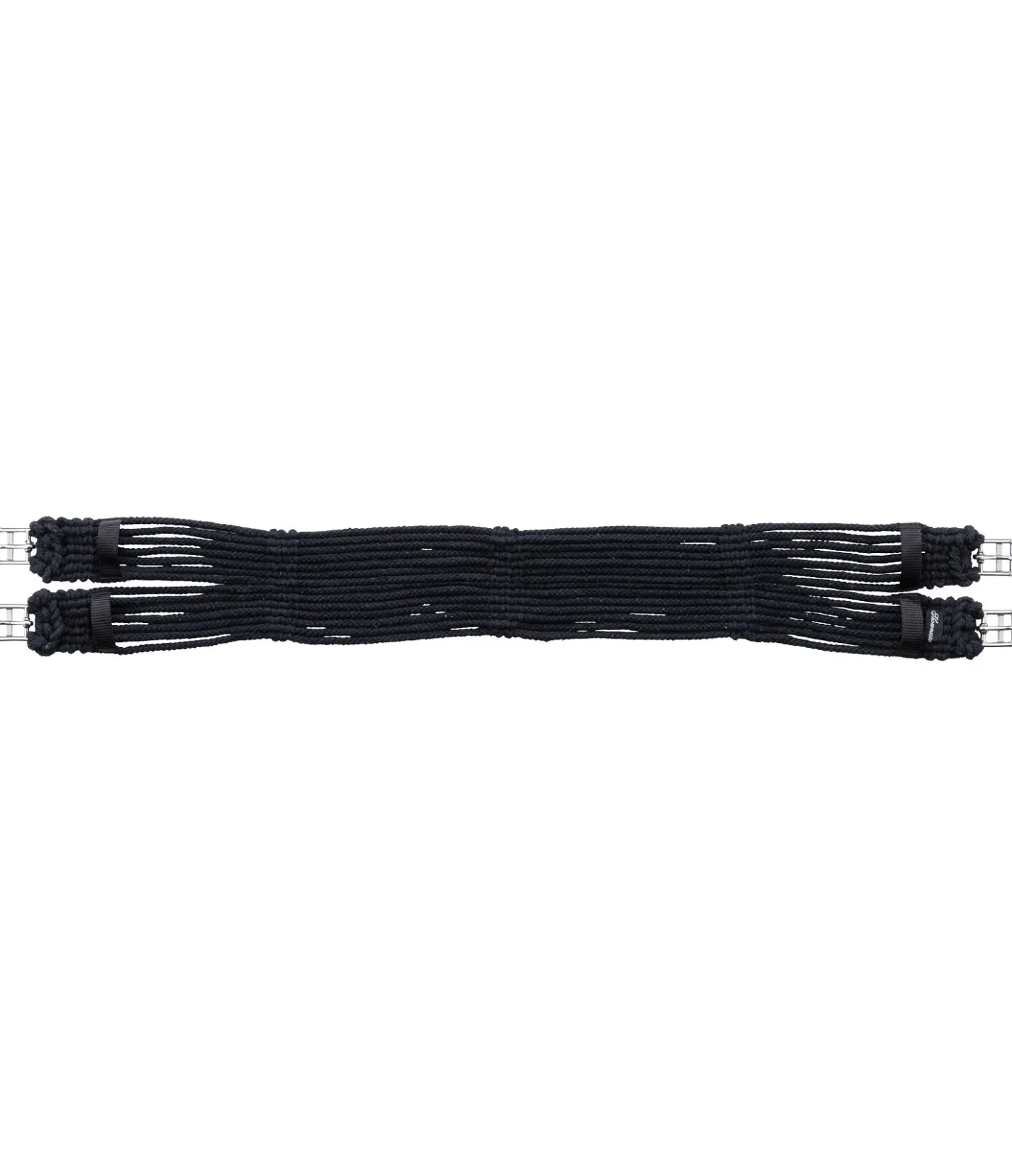 SHOWMASTER Sangle en cordes de coton noir