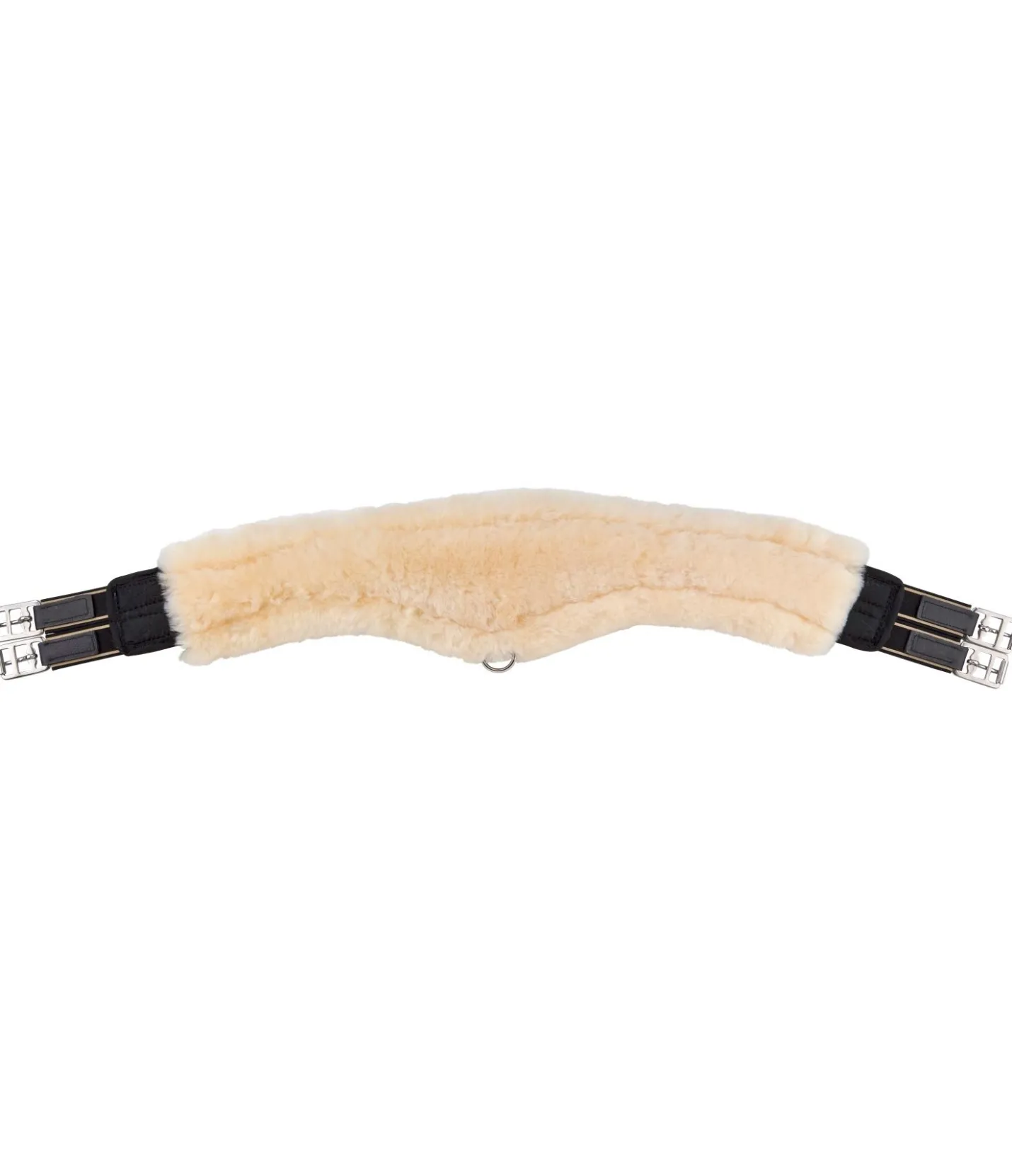 Felix Bühler Sangle en véritable fourrure d'agneau Circle nature Discount