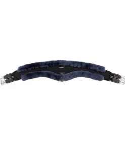 Felix Bühler Sangle en véritable fourrure d'agneau Circle anthracite Sale