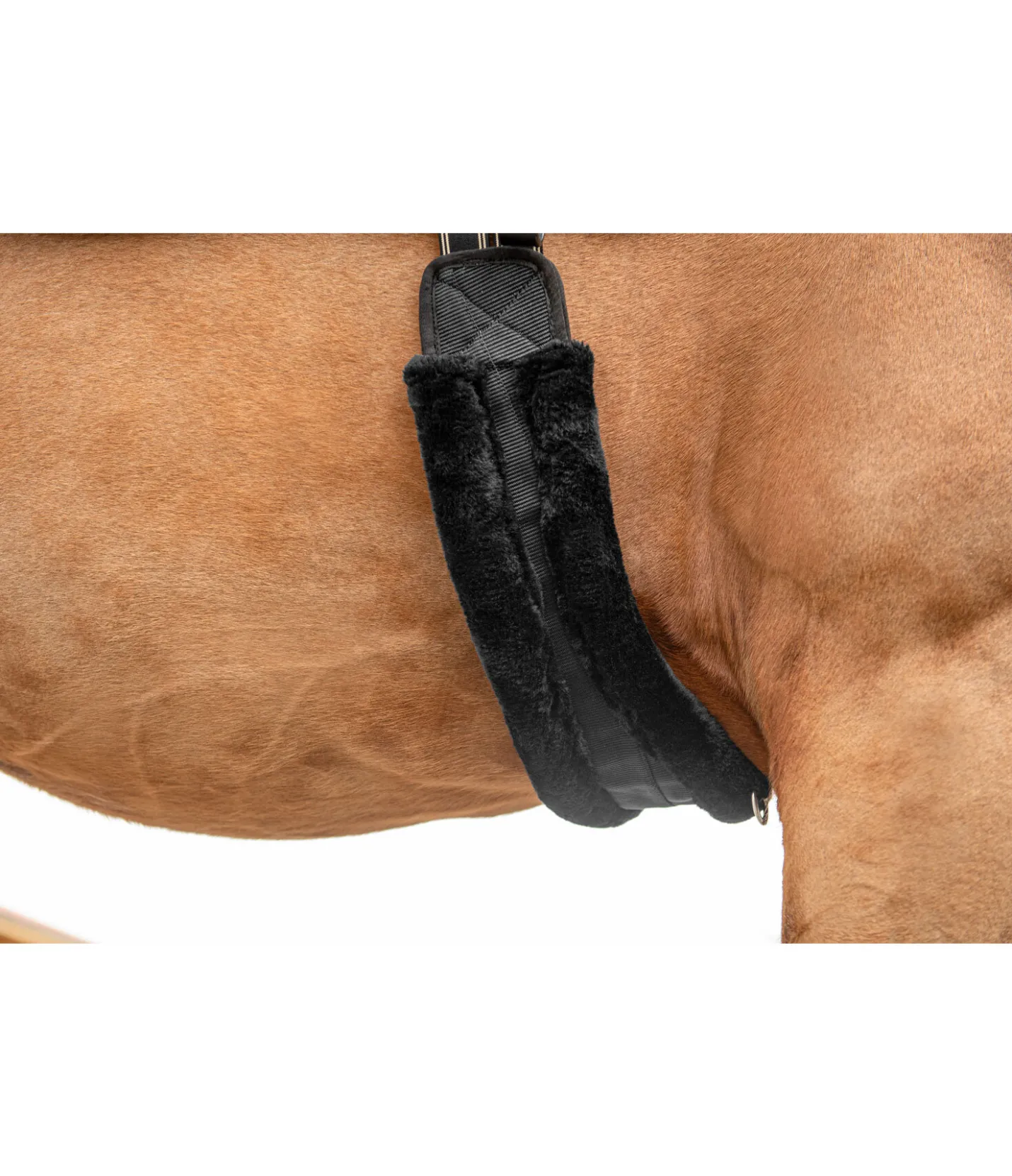SHOWMASTER Sangle longue anatomique Cuddly noir/noir Discount