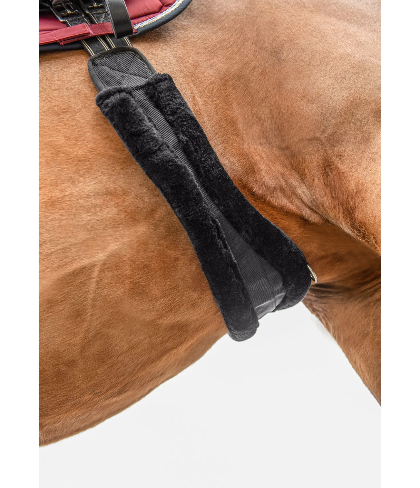 SHOWMASTER Sangle longue anatomique Cuddly noir/noir Discount