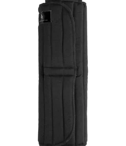 SHOWMASTER Sous-bandages auto-agrippants Piaffe noir New