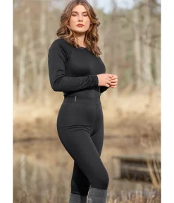 Felix Bühler Sous-pantalon thermique Helsinki noir Outlet