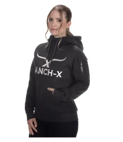 RANCH-X Sweat à capuche Macy noir