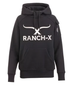 RANCH-X Sweat à capuche Macy noir