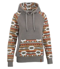 STONEDEEK Sweat à capuche Ikat vert mousse Online