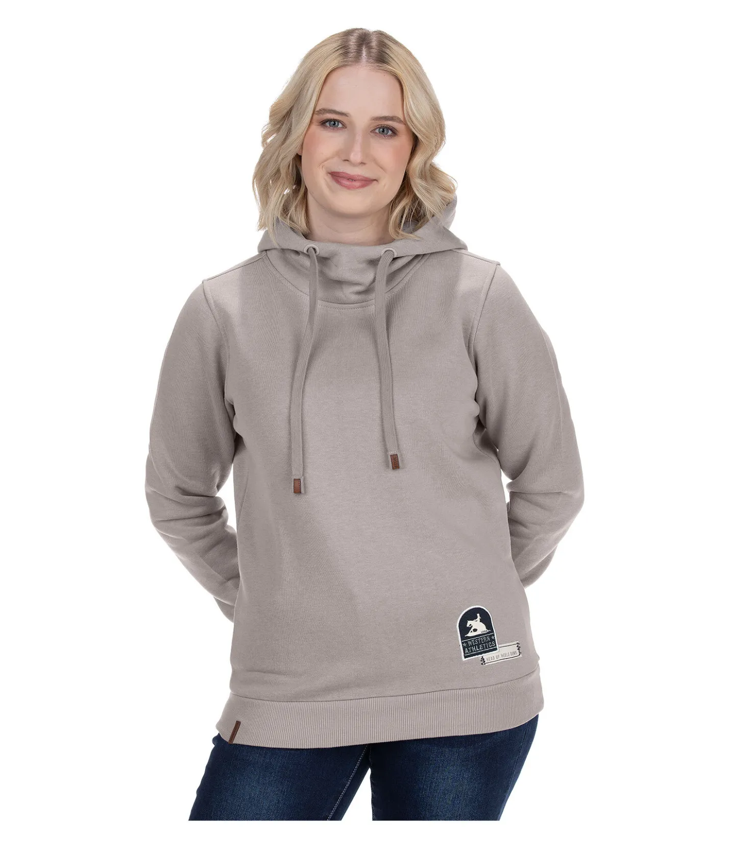 STONEDEEK Sweat à capuche Jolene taupe Clearance