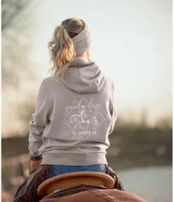 STONEDEEK Sweat à capuche Jolene taupe Clearance