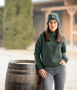 RANCH-X Sweat à capuche Maple vert pin