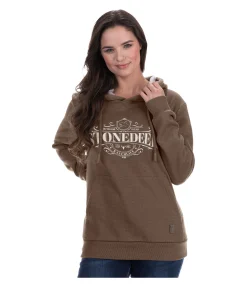 STONEDEEK Sweat à capuche Matt chocolat Discount