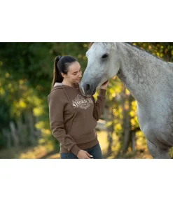 STONEDEEK Sweat à capuche Matt chocolat Discount