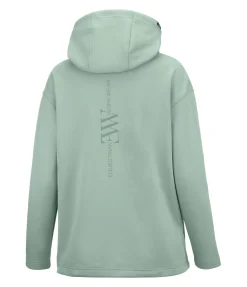 EQUESTRIAN WORK WEAR Sweat à capuche Strech Performance vert jungle Sale