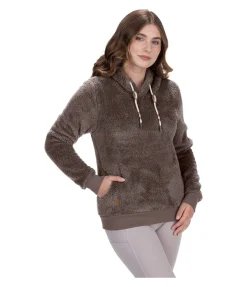 STEEDS Sweat à capuche en polaire Teddy Bella noix Sale