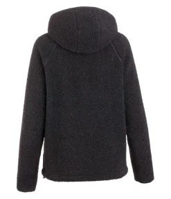 RANCH-X Sweat à capuche en sherpa Cassy noir Best