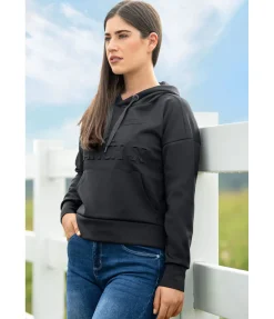 RANCH-X Sweat à capuche mesh Rea anthracite Outlet