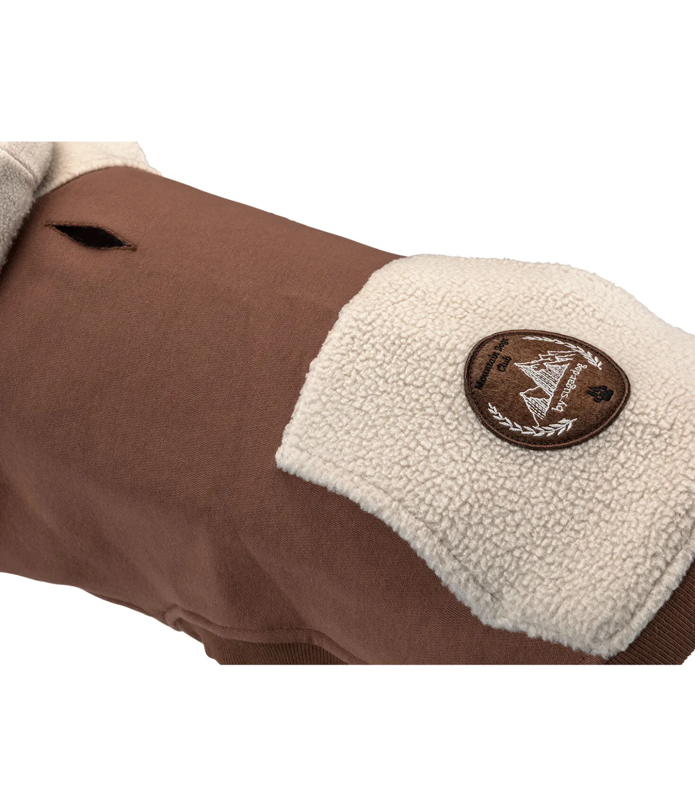 sugar dog Sweat à capuche Sherpa pour chien Sawyer crème caramel Sale