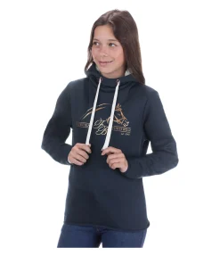 Felix Bühler Sweat à capuche stretch Performance enfant Bijou navy Clearance