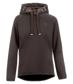 Felix Bühler Sweat à capuche stretch Performance Jill chocolat noir Best