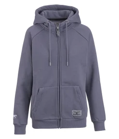 RANCH-X Sweat à capuche zippé Josiah bleu arctique New