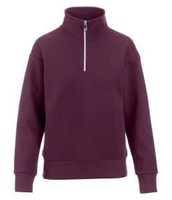 Felix Bühler Sweat Liv noir-violet Clearance