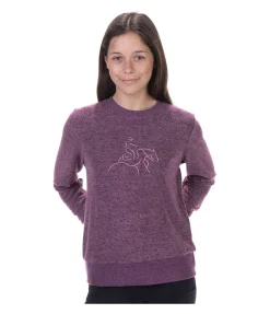 STONEDEEK Sweat en tricot Enfant Ellen châtaigne