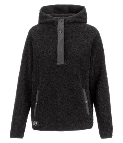 STEEDS Sweat en tricot polaire Jona noir Sale