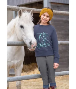 STEEDS Sweat enfant Sora II denim foncé Hot