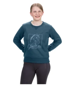 STEEDS Sweat enfant Sora II bleu sarcelle Clearance